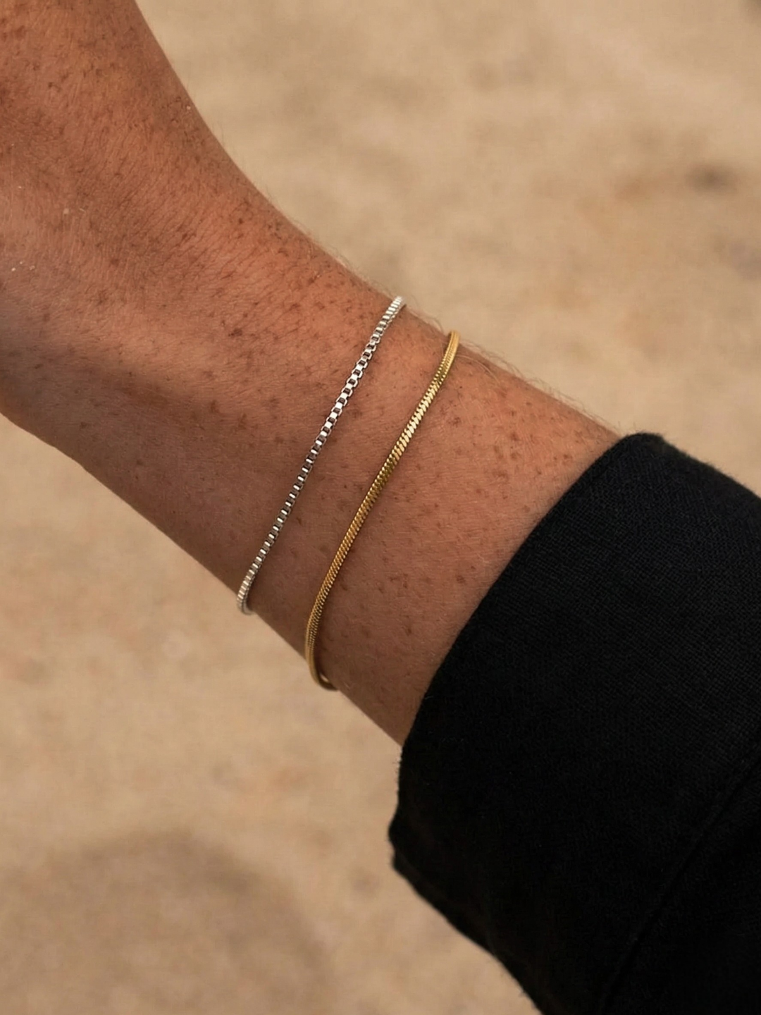 Serpent Carré - Bracelet