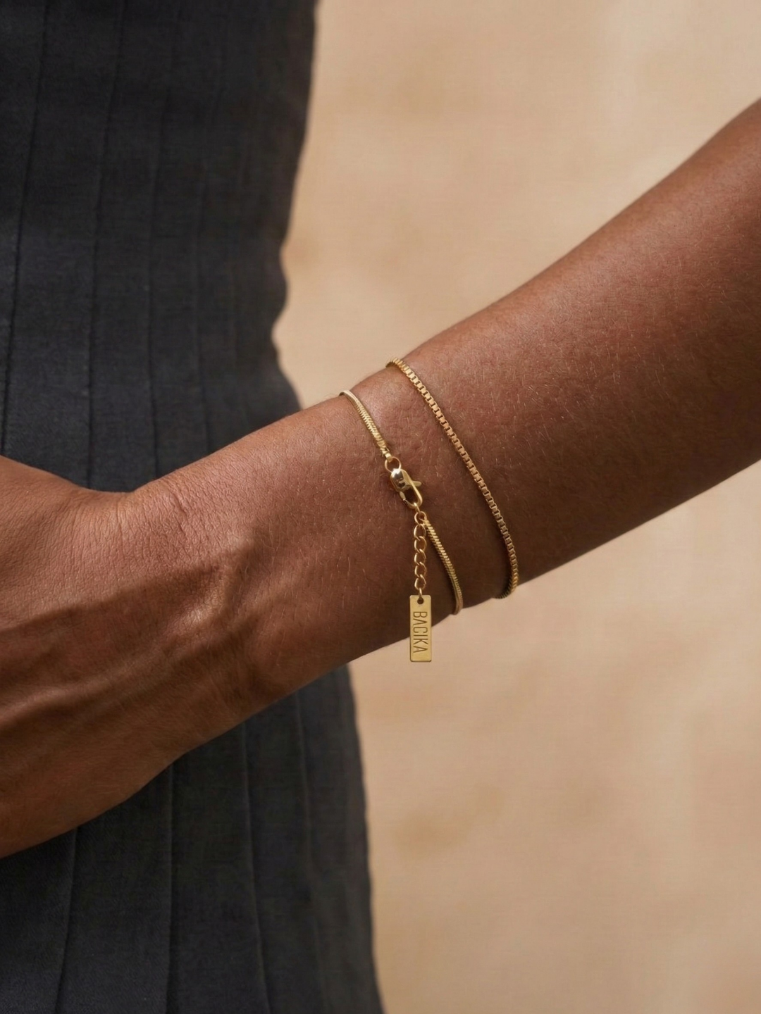 Serpent Carré - Bracelet