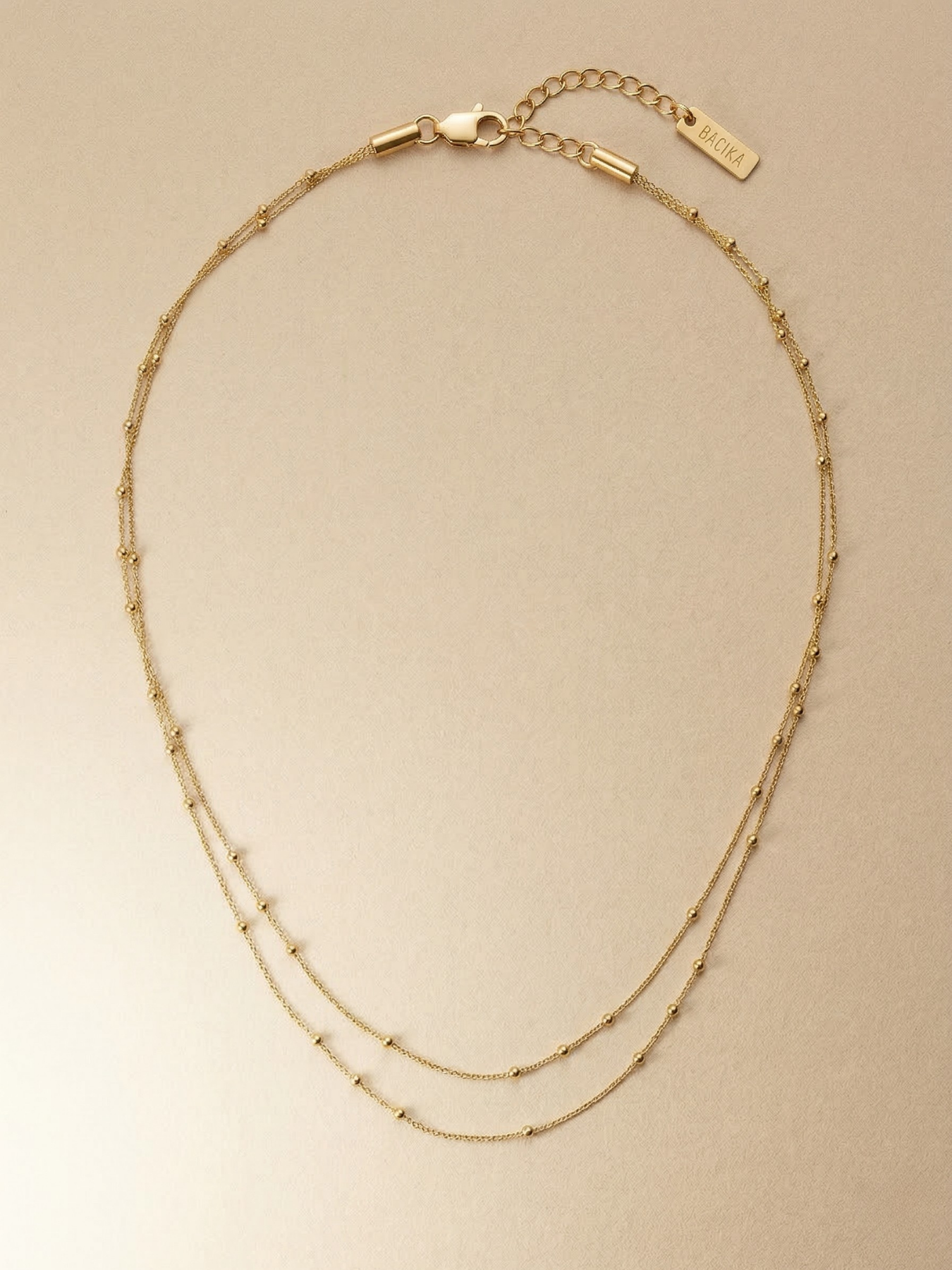 Double Chaine Mirage - Collier