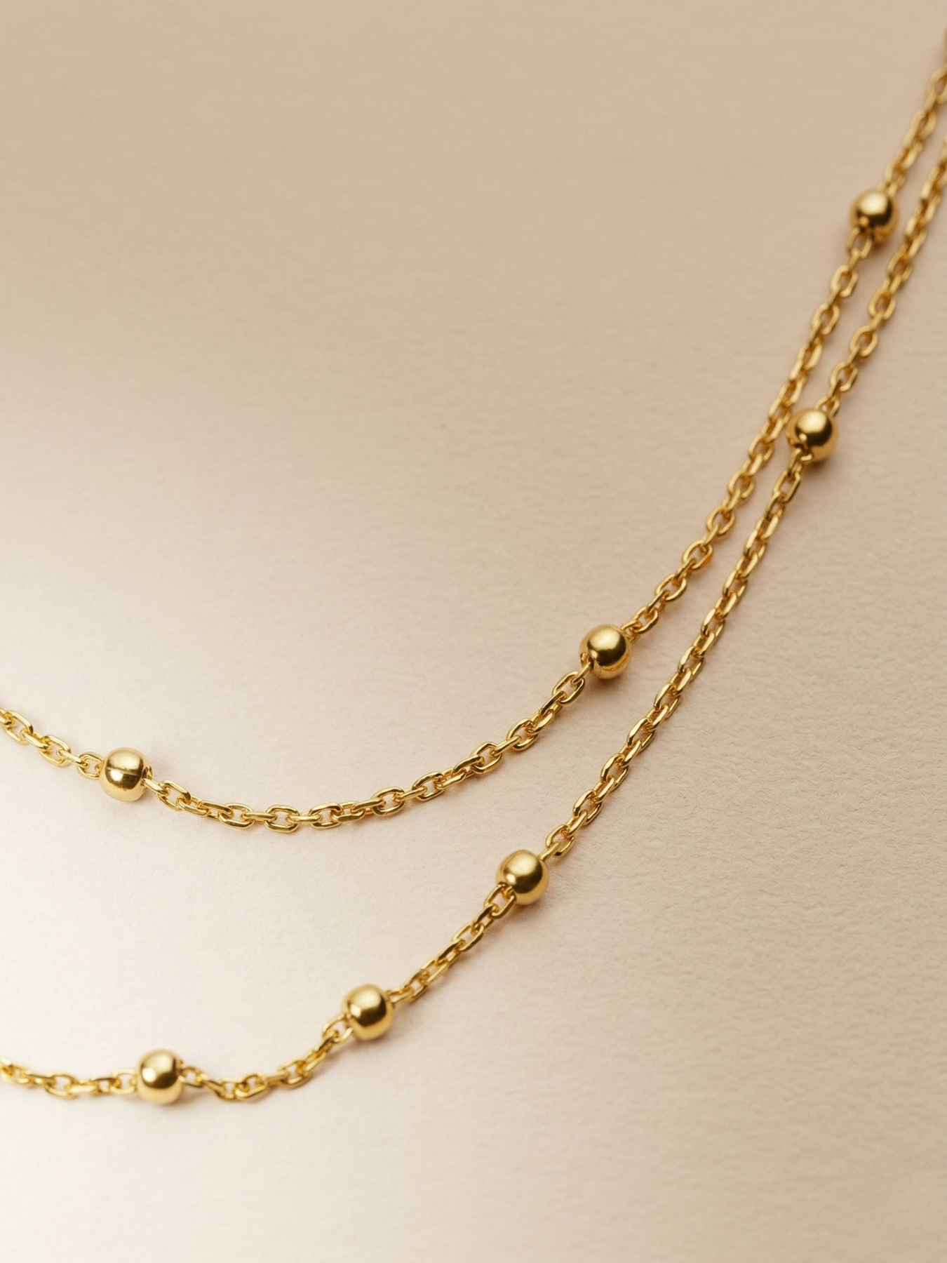 Double Chaine Mirage - Collier