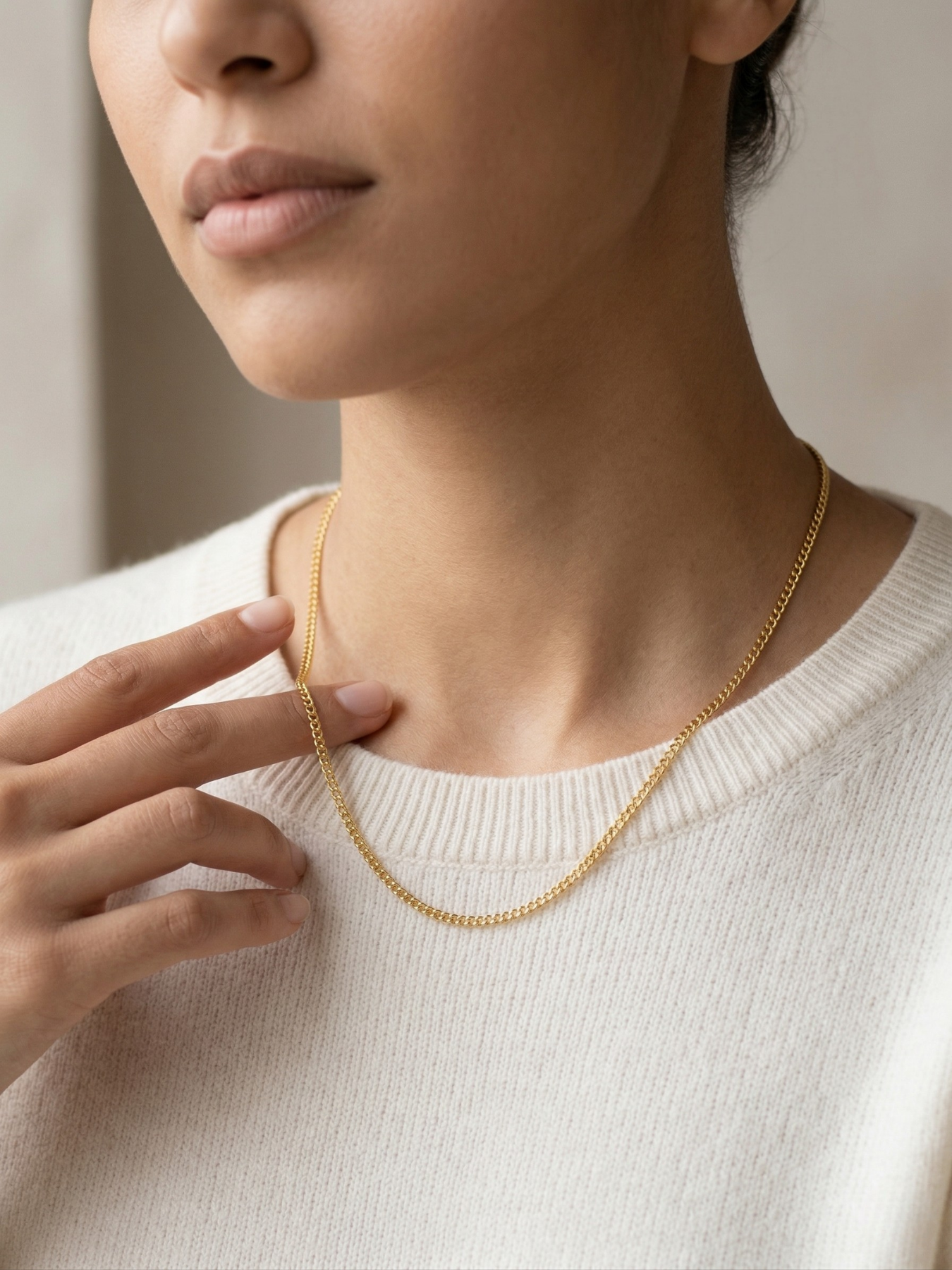 Cuban 2mm - Collier
