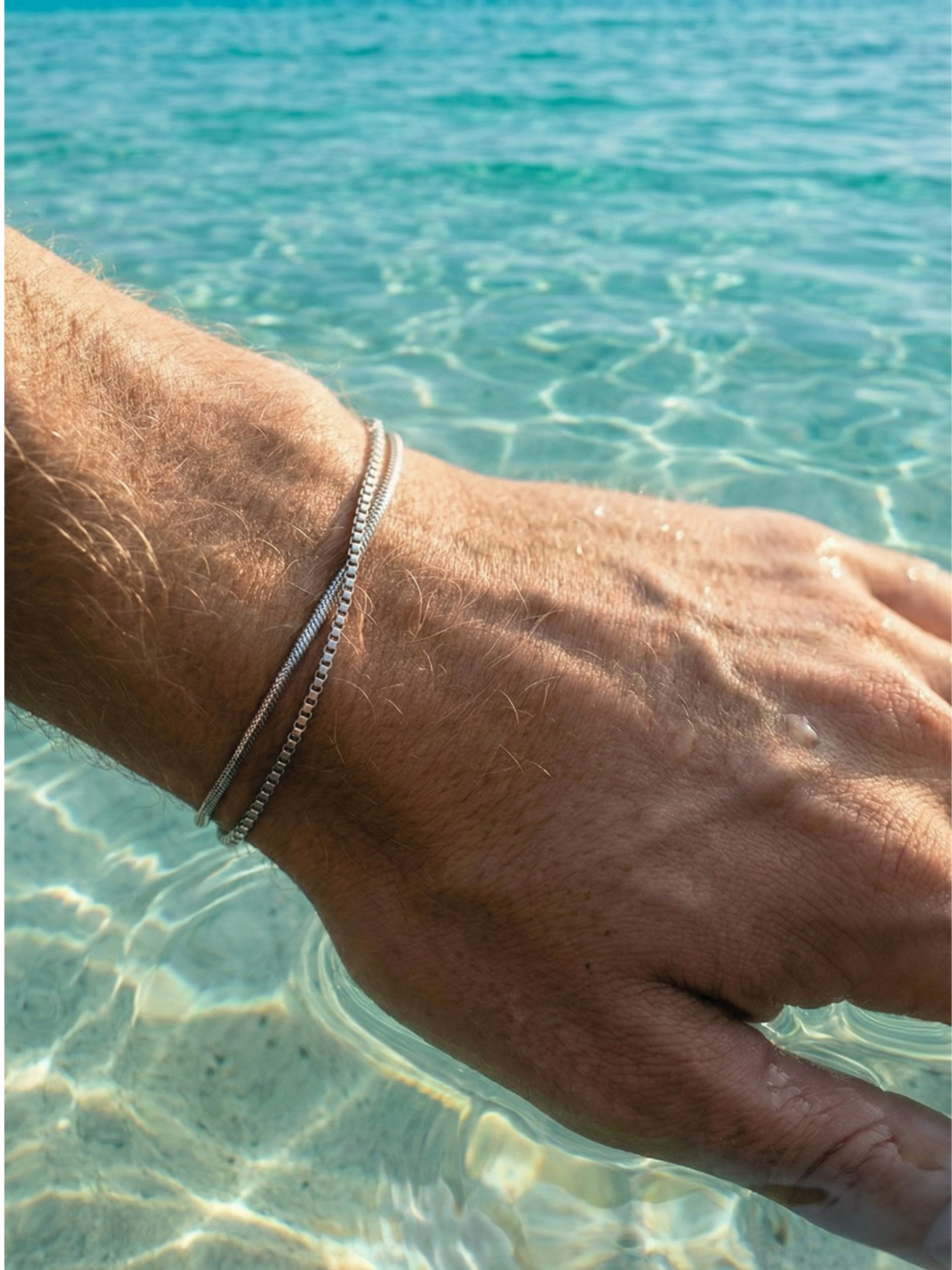 Serpent Carré - Bracelet