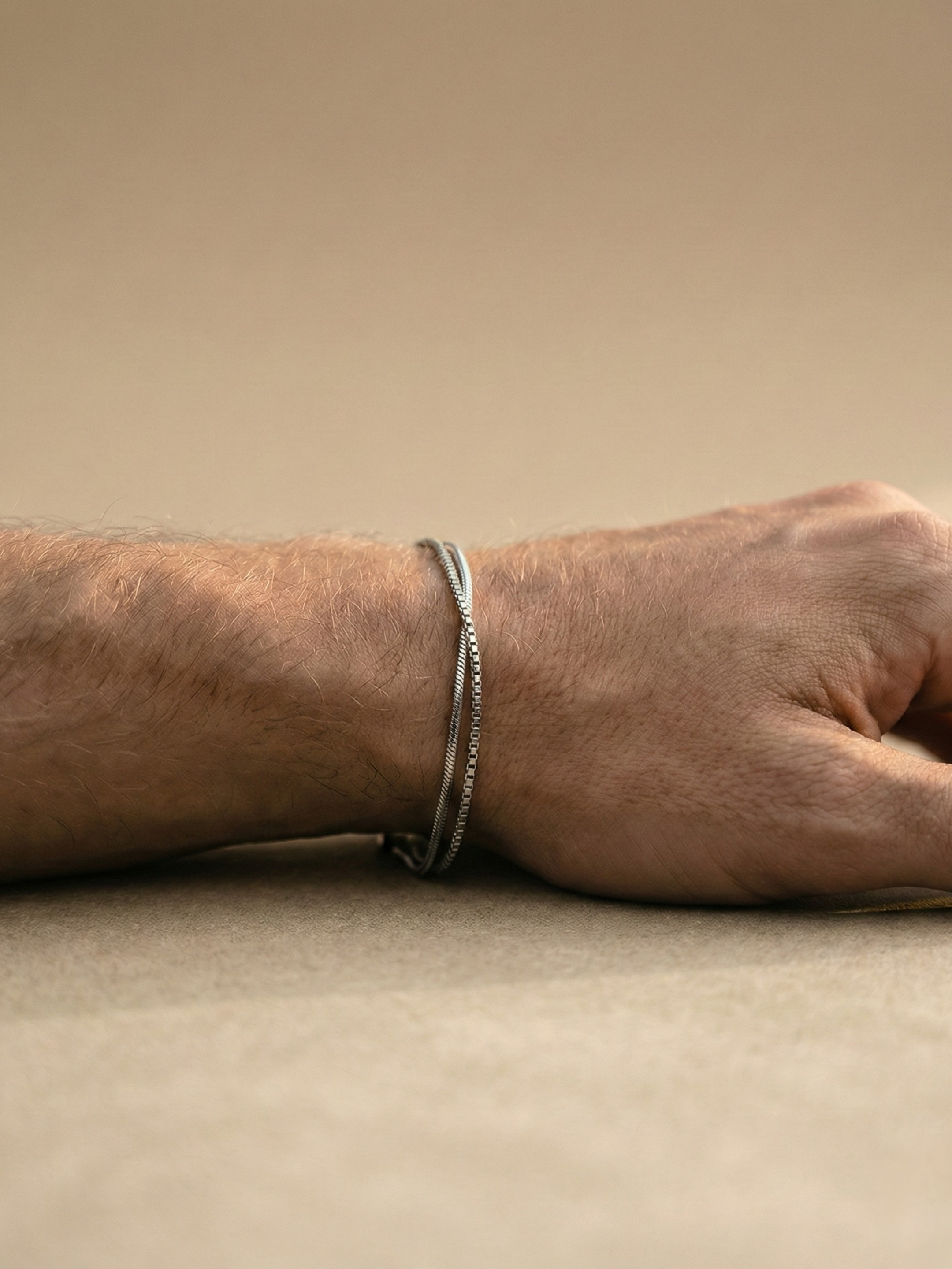 Serpent Carré - Bracelet