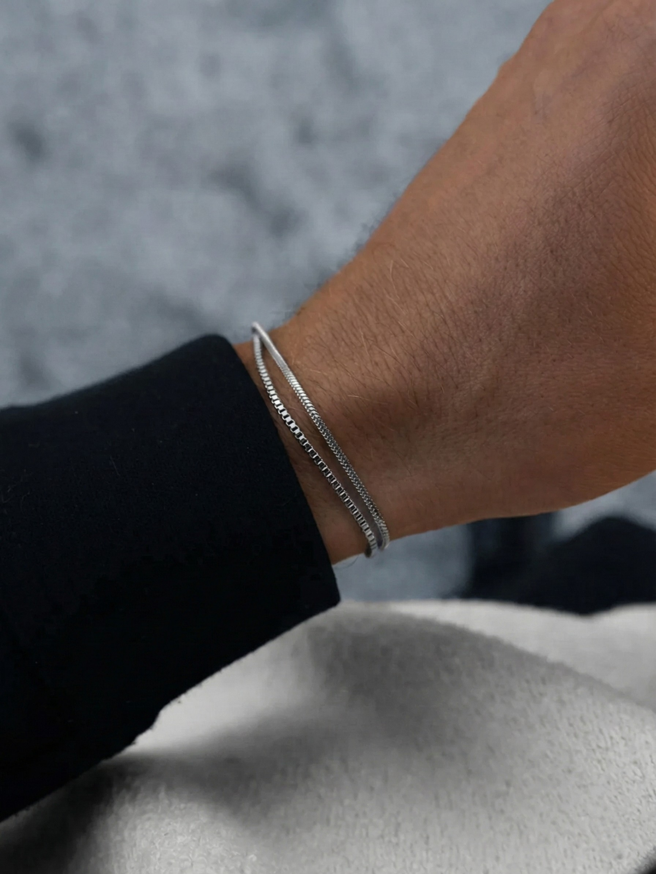 Serpent Carré - Bracelet