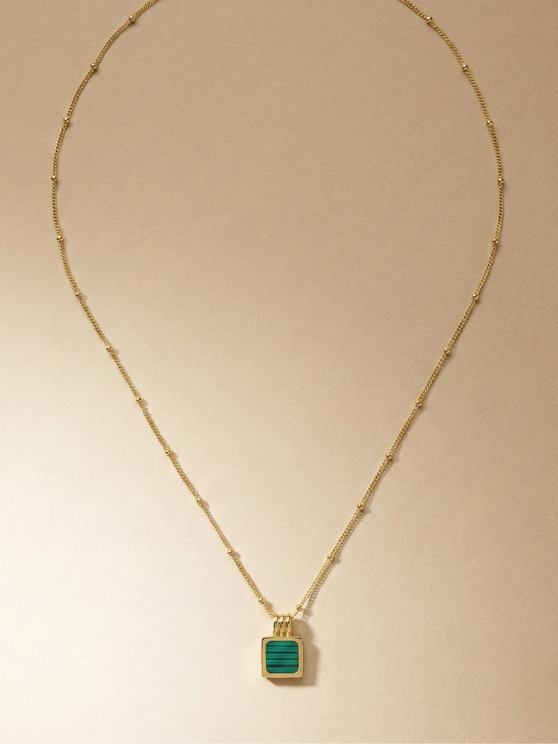 Héritage en Malachite - Collier