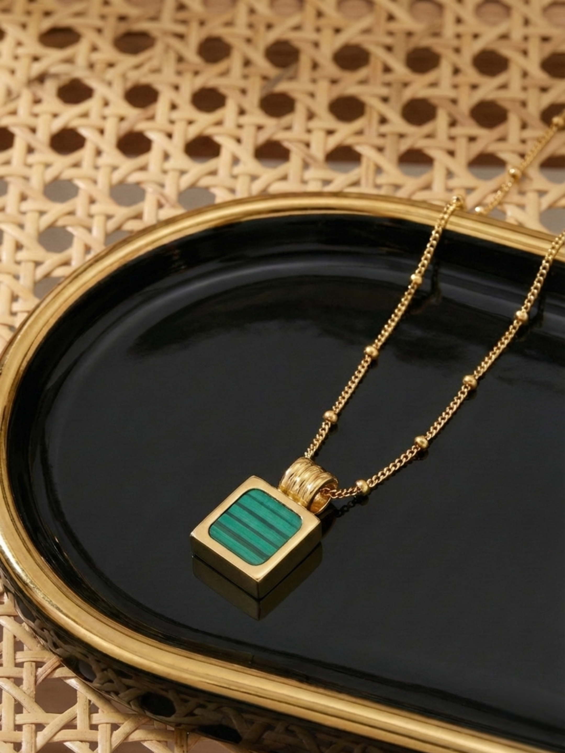 Héritage en Malachite - Collier