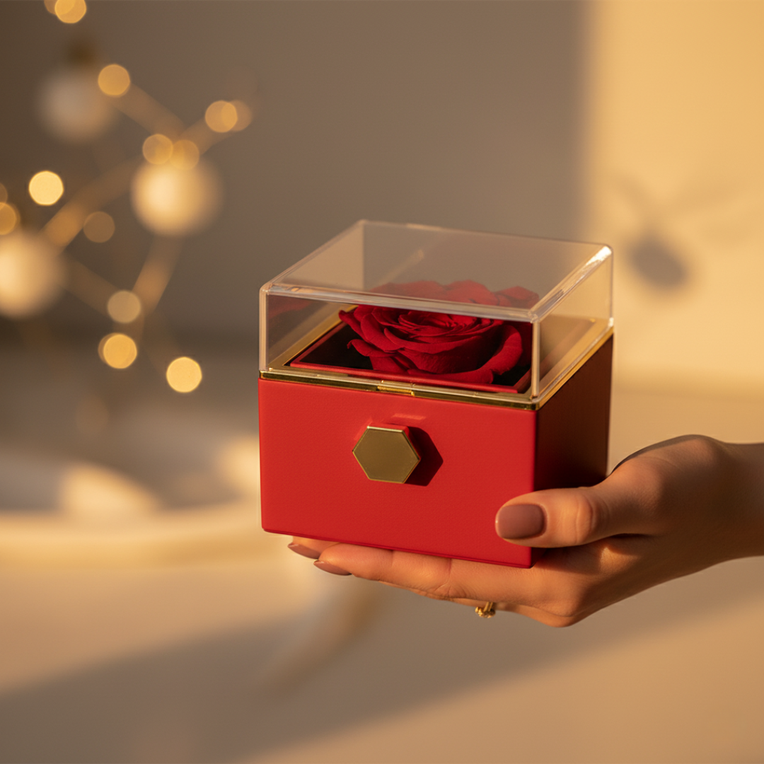 Coffret Cadeau de Rose