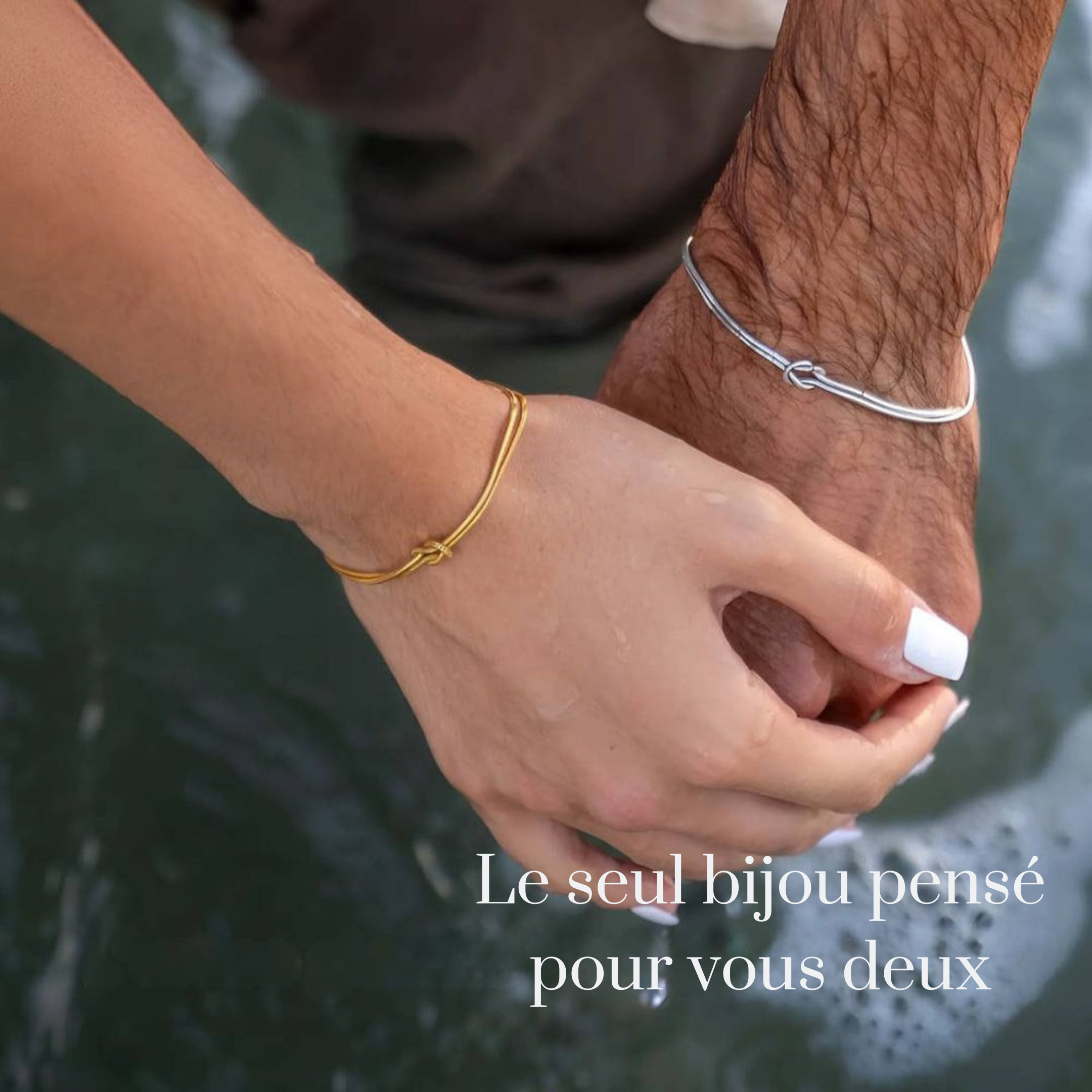 bracelets duo argent homme femme bacika maroc