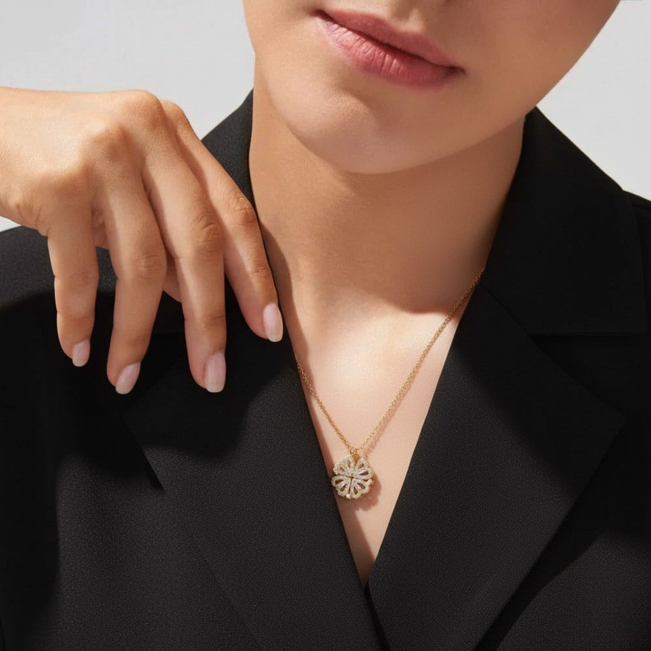 Collier Cœur De Trèfle