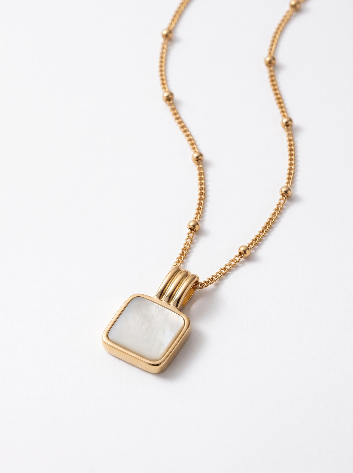 Héritage en Blanc - Collier