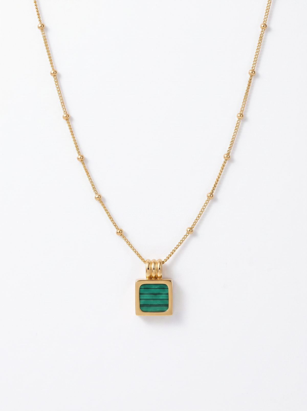 Héritage en Malachite - Collier