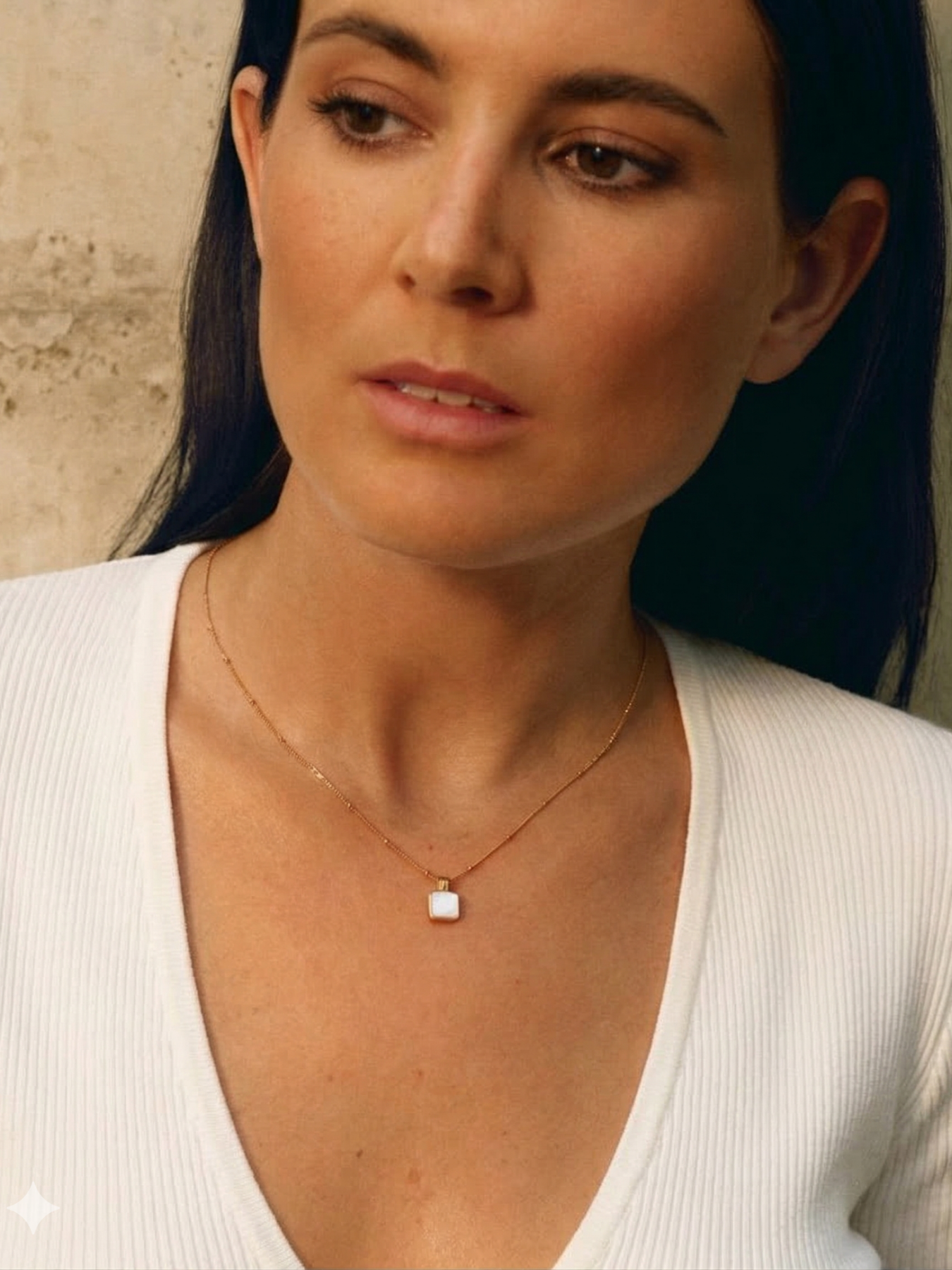 Héritage en Blanc - Collier