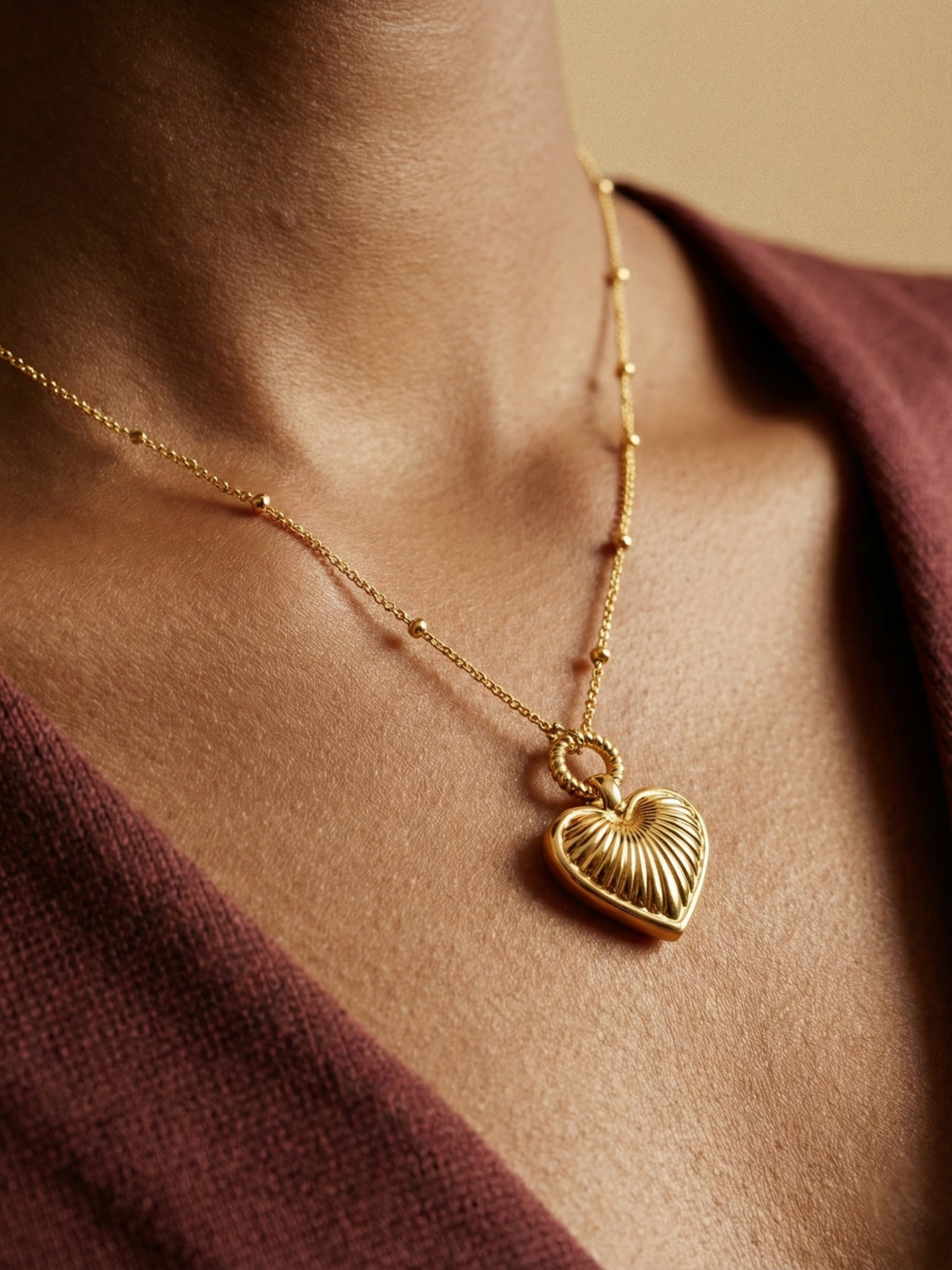 Héritage Cœur Rayonnant - Collier