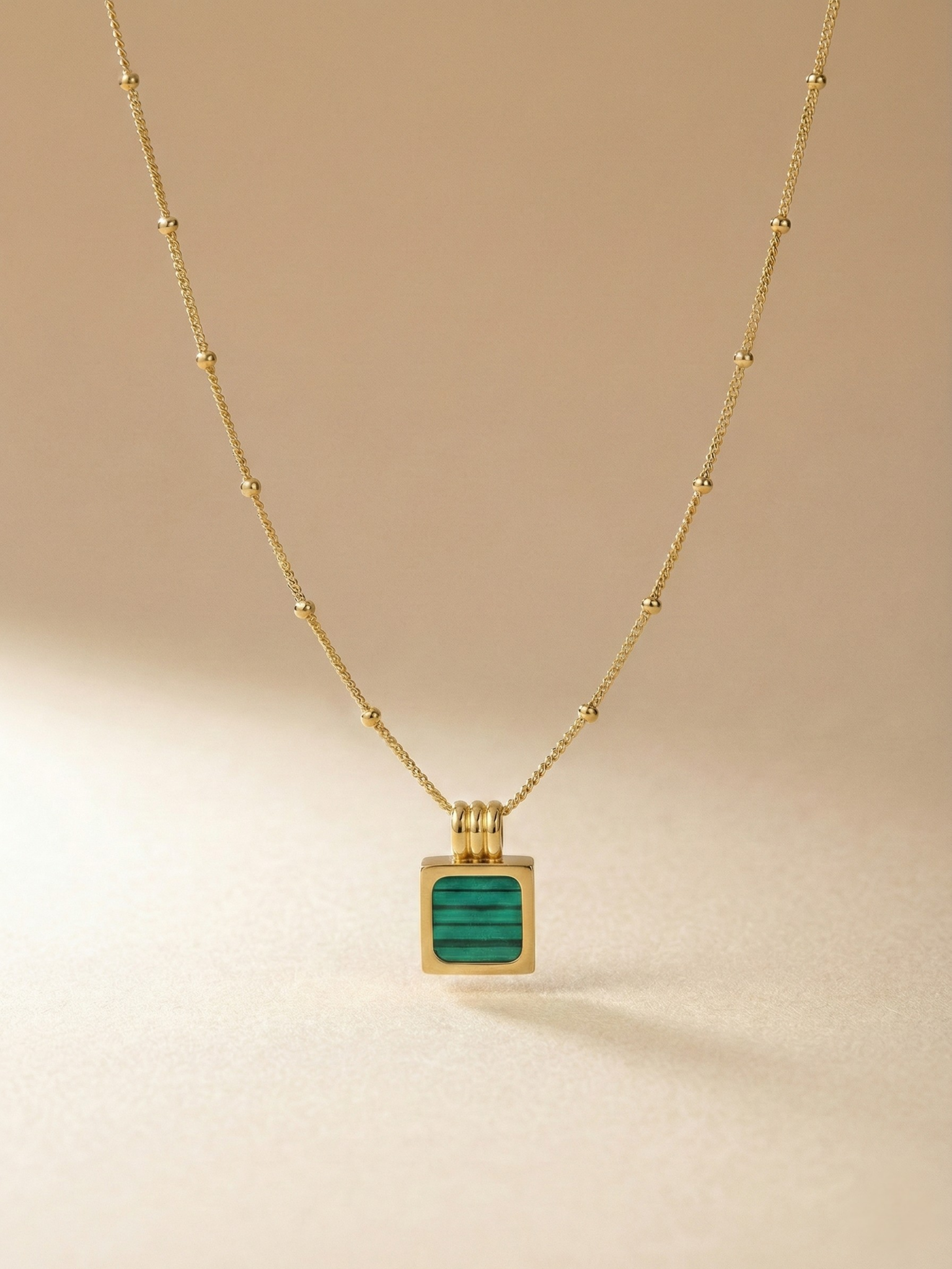 Héritage en Malachite - Collier