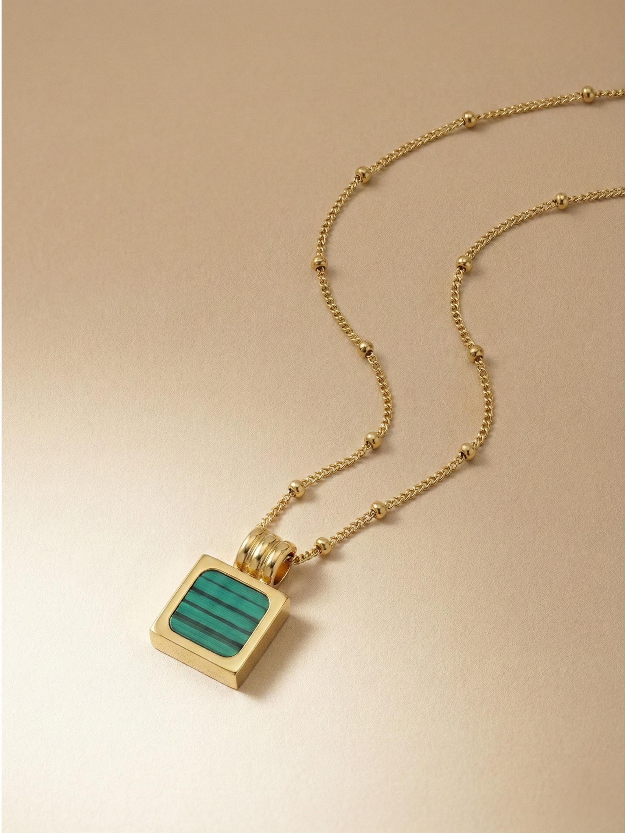 Héritage en Malachite - Collier