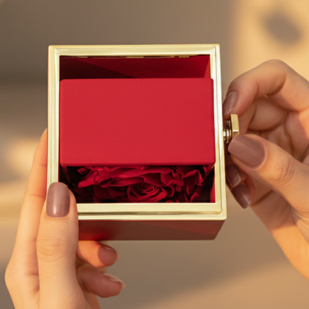 Coffret Cadeau de Rose