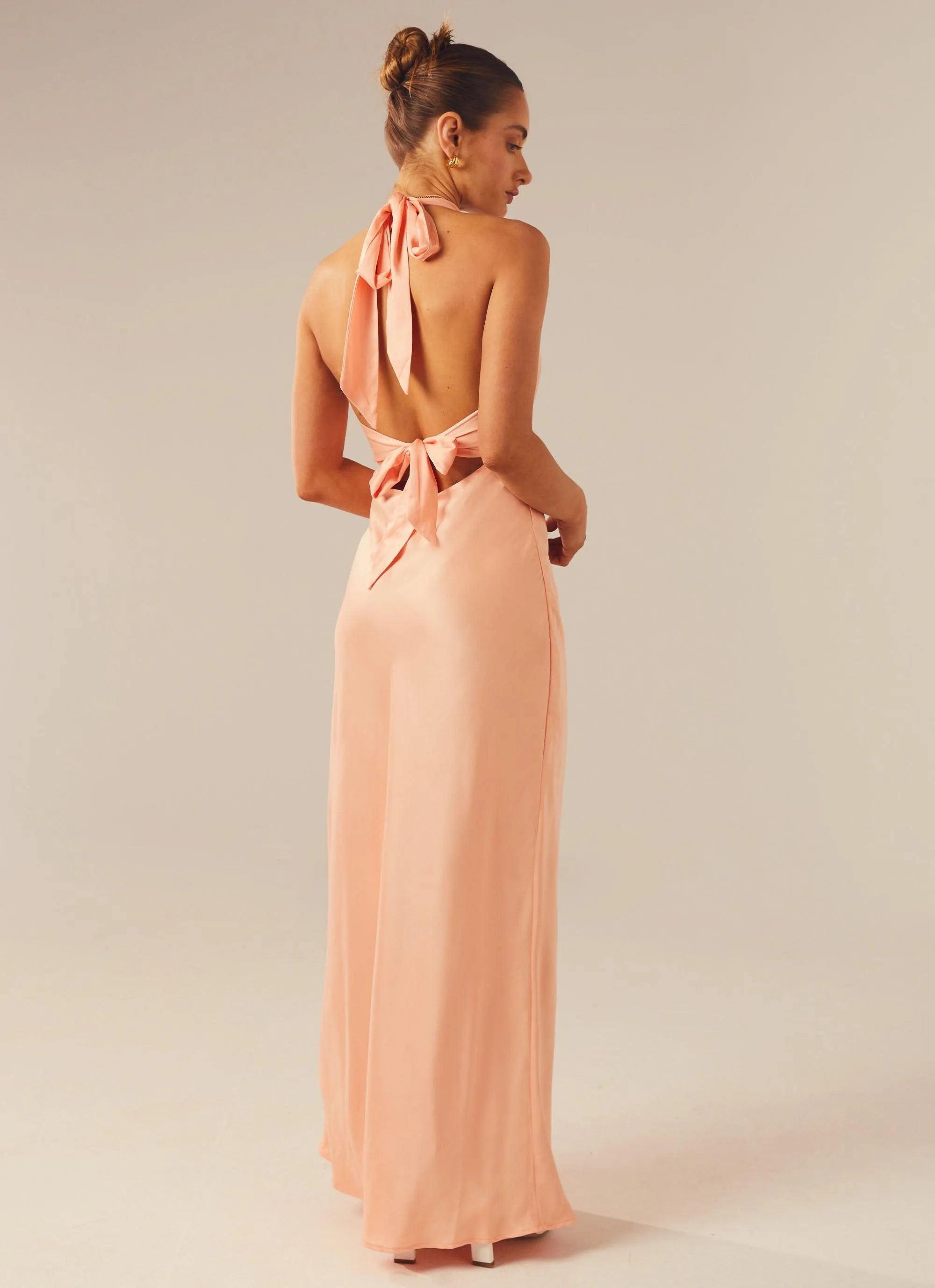 Bacika Heavy Hearted Satin Dress