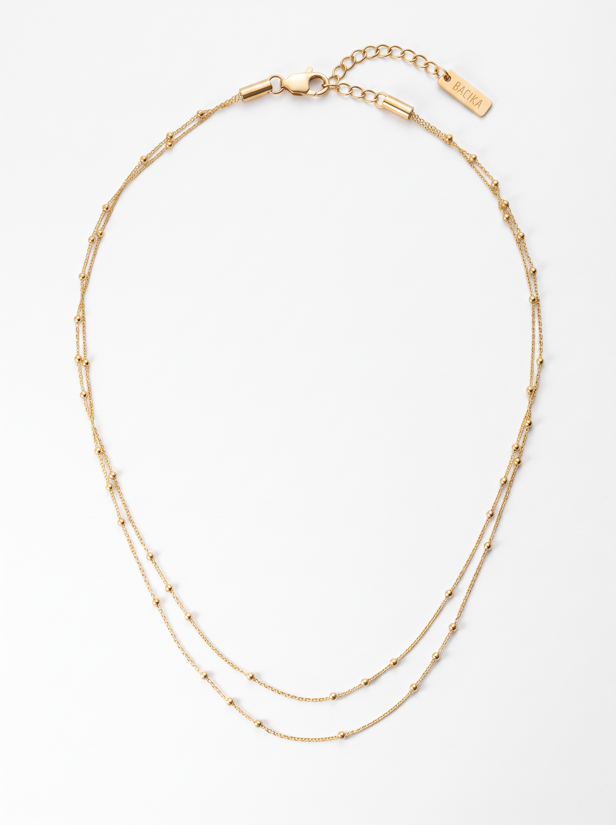 Double Chaine Mirage - Collier