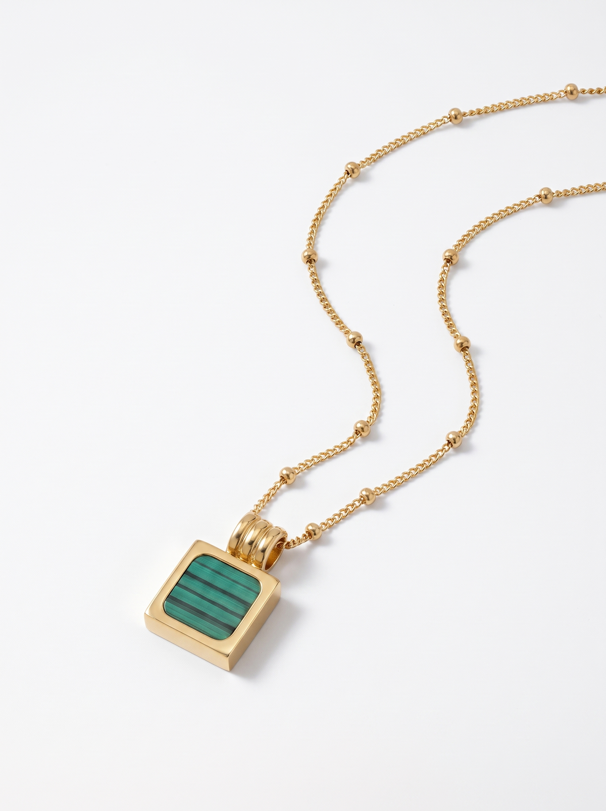 Héritage en Malachite - Collier